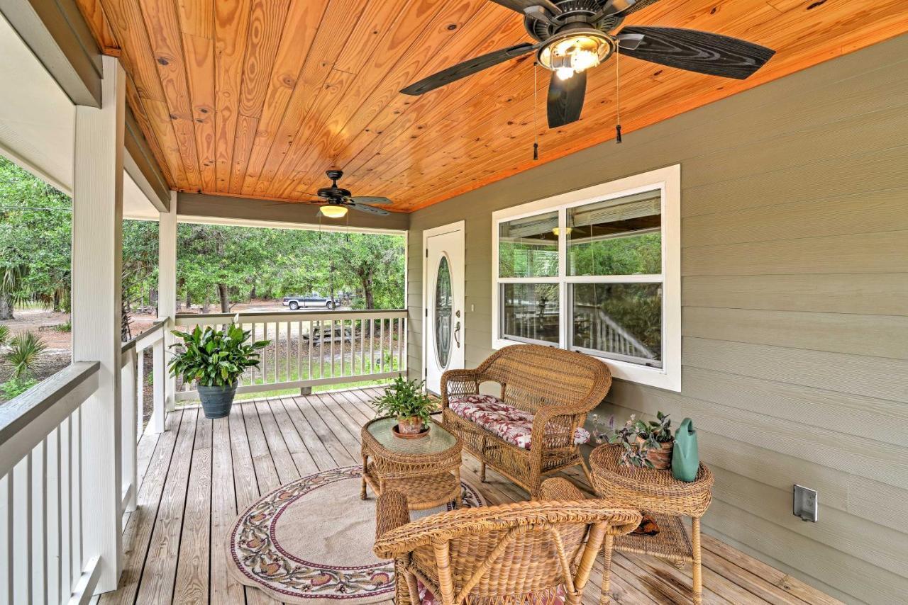 Crystal River Cottage On 1 Acre With Deck And Porch! Yankeetown 외부 사진