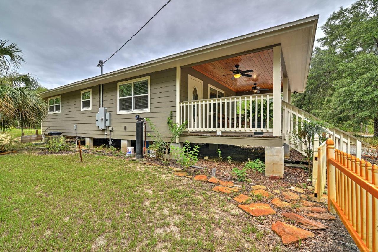 Crystal River Cottage On 1 Acre With Deck And Porch! Yankeetown 외부 사진