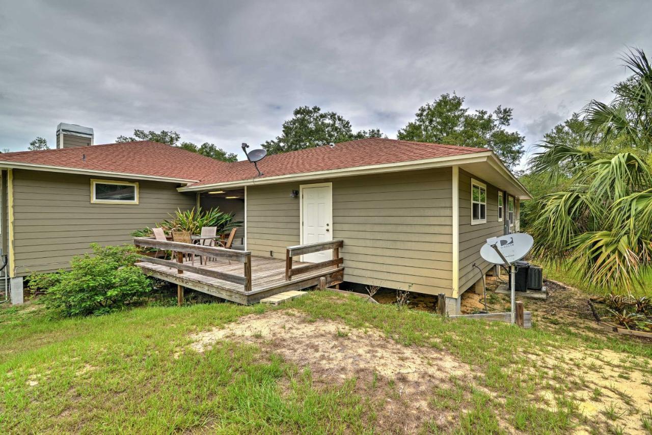 Crystal River Cottage On 1 Acre With Deck And Porch! Yankeetown 외부 사진