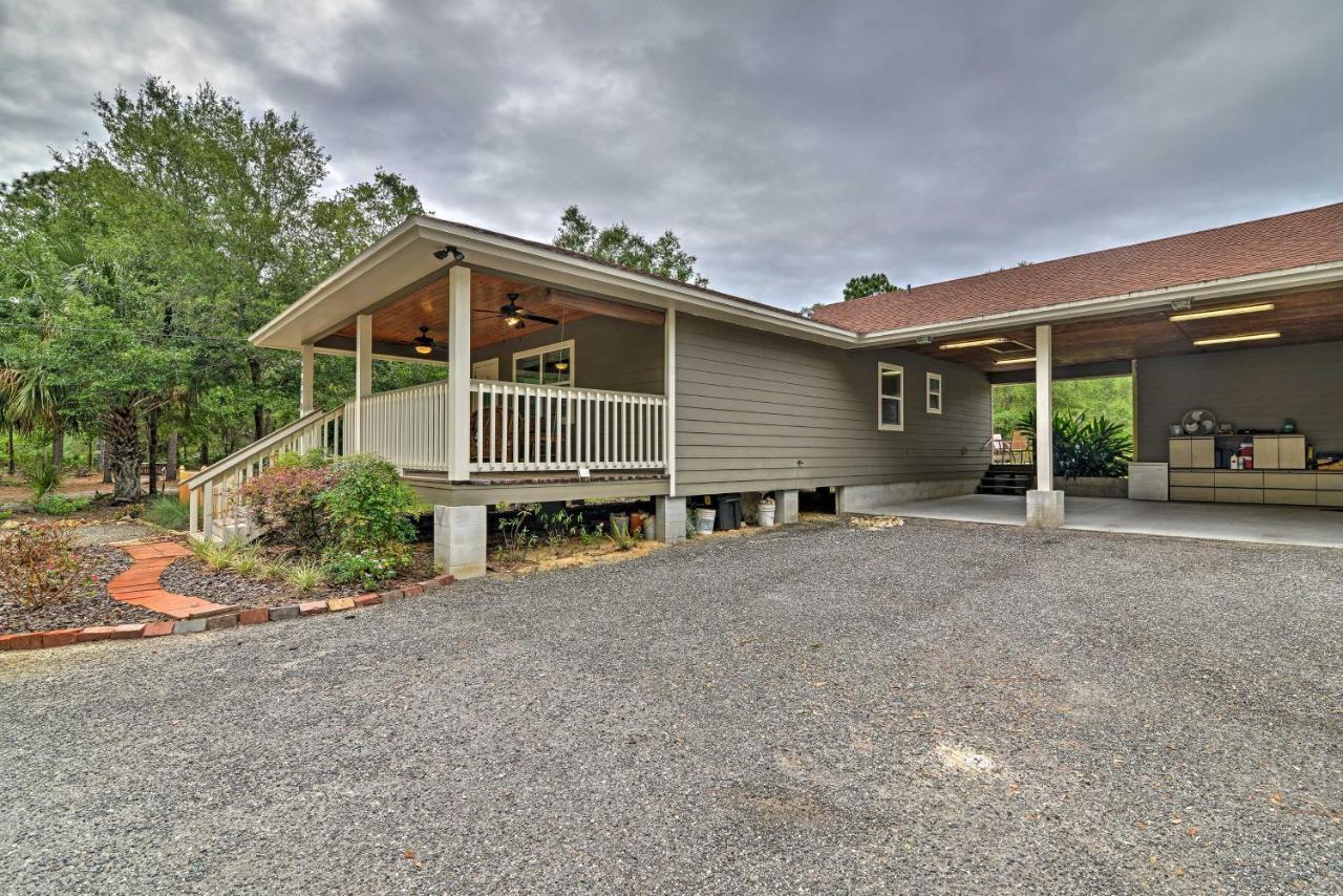 Crystal River Cottage On 1 Acre With Deck And Porch! Yankeetown 외부 사진